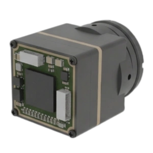 640×512 Thermal Camera Core Right View 2 Angled right-side view of a 640×512 uncooled LWIR thermal camera core