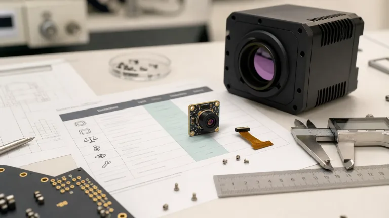 flir a700 thermal core camera comparison desk with compact Camcuda module and RFQ tools