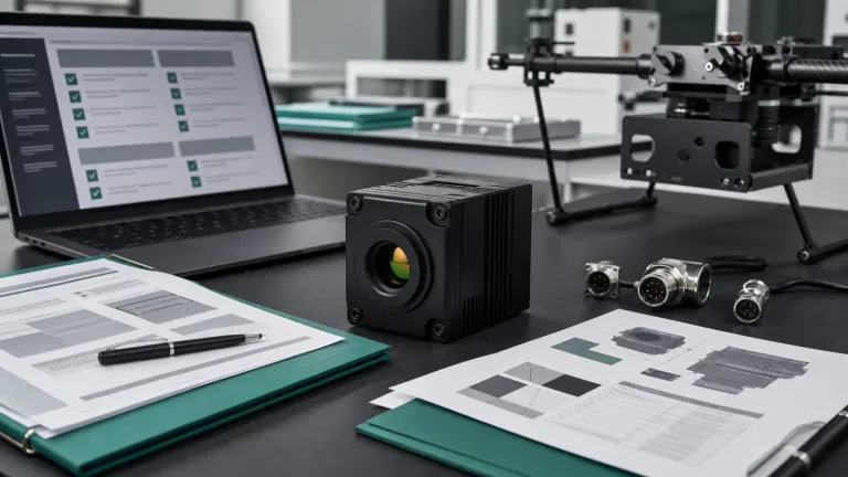 oem taa camera solutions RFQ review table with thermal payload module and procurement documents