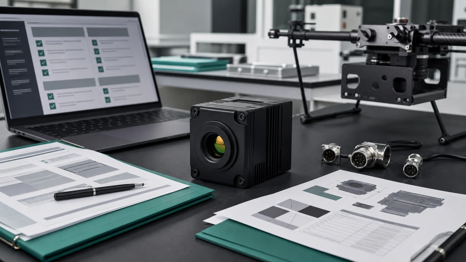 OEM-TAA-Kameral&ouml;sungen &ndash; RFQ-Pr&uuml;ftabelle mit W&auml;rmebild-Nutzlastmodul und Beschaffungsdokumenten