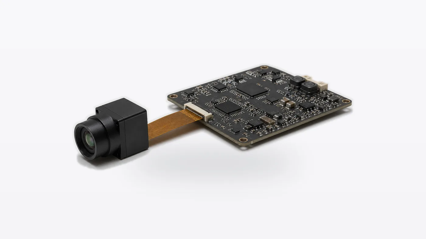 TC160-NF compact SPI thermal imaging module with FPC host-board integration concept