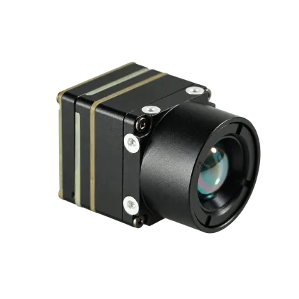 CAMCUDA AeroMini 640 9 mm thermal camera module, three-quarter view