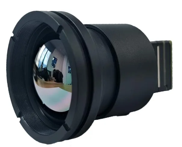 Lens and interface assembly